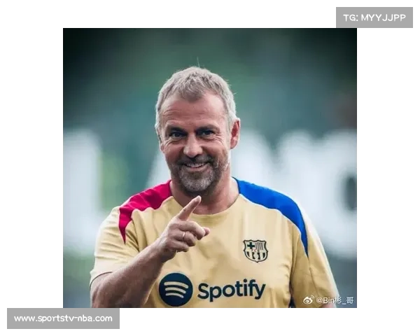 加泰德比赛前两队主帅友好合影，弗里克与马诺洛传统会面